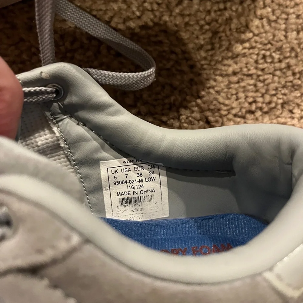 Women’s gray and white K Swiss sneakers - Picture 7 of 7